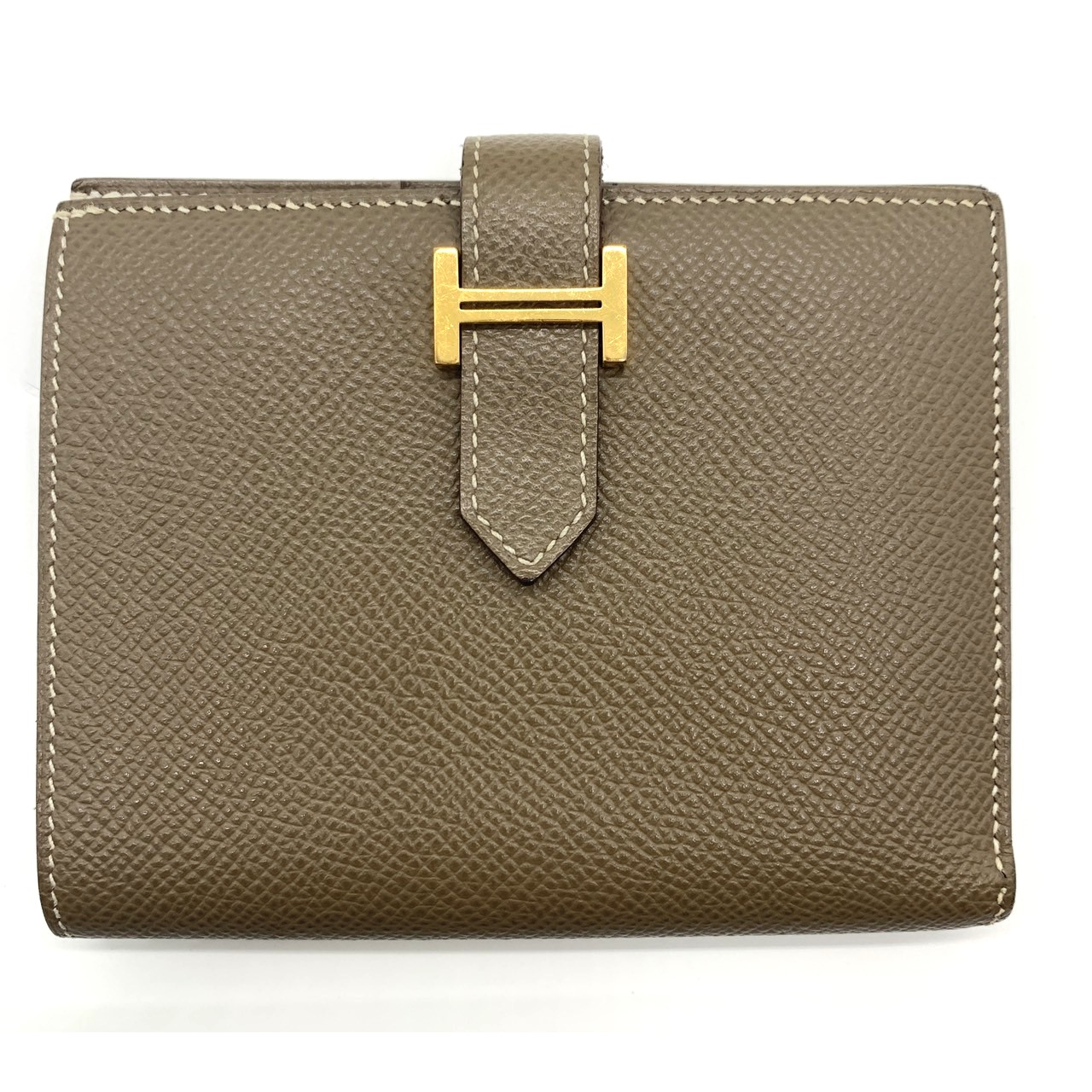 ★HERMES エルメス　ベアンコンパクト　エトゥープをお買取りさせて頂きました！★芦屋店