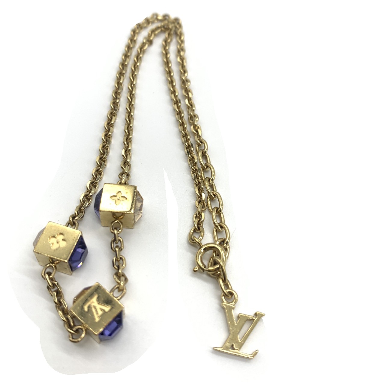 ★LOUIS VUITTON ルイヴィトン コリエ ギャンブル ネックレス をお買取りさせて頂きました！★芦屋店