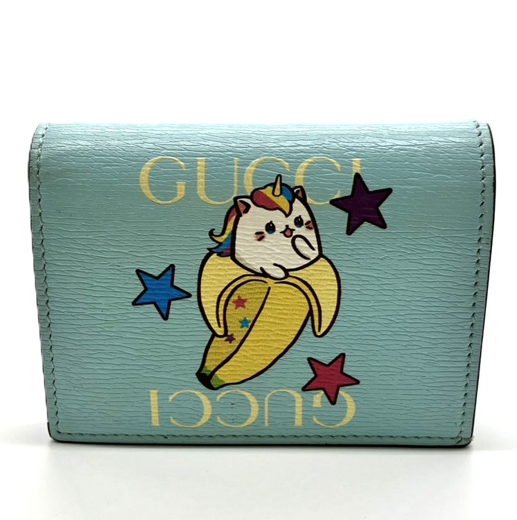 ★ＧＵＣＣＩ グッチ ばなにゃ　コンパクトウォレット をお買取りさせて頂きました！★芦屋店