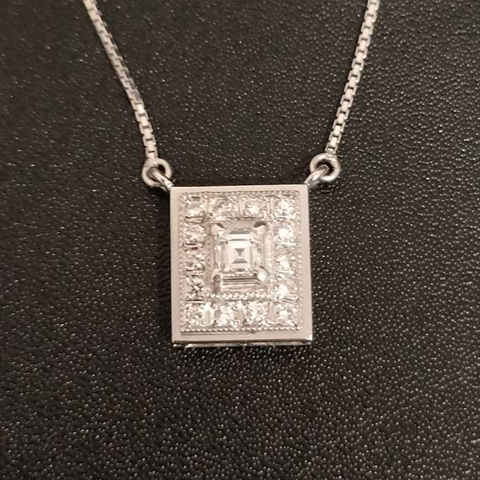 PT850・ダイヤモンド ネックレスをお買取りさせて頂きました！宝塚店