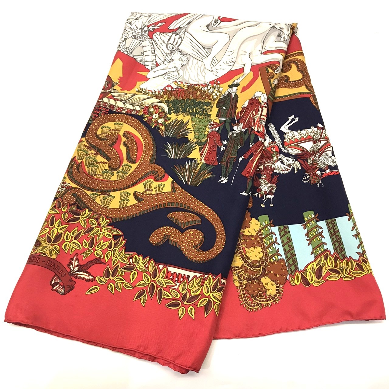 HERMES・カレ90 LE PARADIS DU ROYをお買取りさせて頂きました！六甲道店