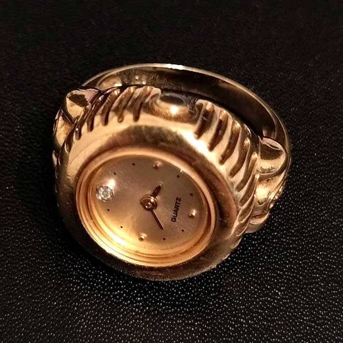 K18・時計リングをお買取りさせて頂きました！宝塚店