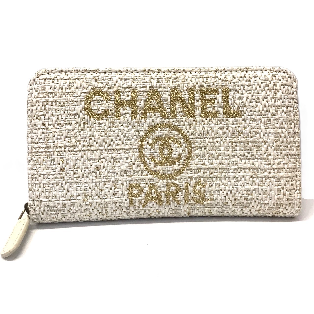 CHANEL・ドーヴィル ラウンドファスナー 長財布をお買取りさせて頂きました！六甲道店
